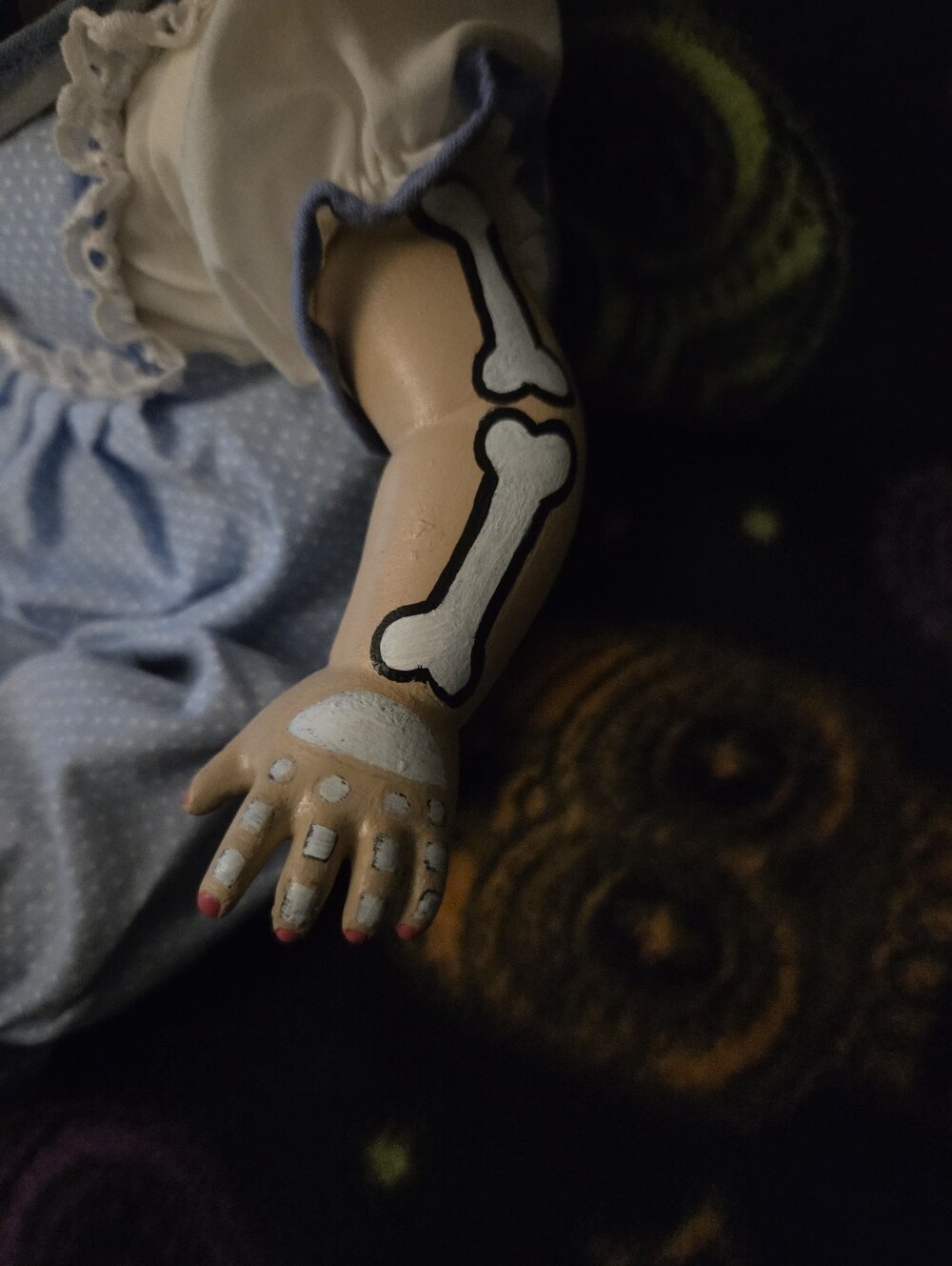 Sugar Skull Theme Baby Doll - Picture 8 of 8